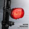image:imageBV Bike Lights Super Bright with 5 LED Bike Headlight amp 3 LED Rear Bike Lights for Night Riding with QuickRelease Waterproof Bicycle Light Set Bike Accessories Bicycle Accessories FlashlightBattery Powered