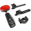 image:imageBV Bike Lights Super Bright with 5 LED Bike Headlight amp 3 LED Rear Bike Lights for Night Riding with QuickRelease Waterproof Bicycle Light Set Bike Accessories Bicycle Accessories FlashlightBattery Powered