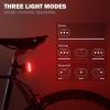image:imageBV Bike Lights Super Bright with 5 LED Bike Headlight amp 3 LED Rear Bike Lights for Night Riding with QuickRelease Waterproof Bicycle Light Set Bike Accessories Bicycle Accessories FlashlightBattery Powered