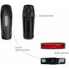 image:imageBV Bike Lights Super Bright with 5 LED Bike Headlight amp 3 LED Rear Bike Lights for Night Riding with QuickRelease Waterproof Bicycle Light Set Bike Accessories Bicycle Accessories FlashlightRechargeable