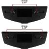 image:imageBV Bike Lights for Night Riding LED Bike Tail Light  Bicycle Light BatteryPoweredRechargeable  Rear Bike Light Weather Resistant  Visible Up to 1500ft Bicycle Tail Light LED Bike LightRear Carrier Mount  A  Single