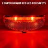 image:imageBV Bike Lights for Night Riding LED Bike Tail Light  Bicycle Light BatteryPoweredRechargeable  Rear Bike Light Weather Resistant  Visible Up to 1500ft Bicycle Tail Light LED Bike LightRear Carrier Mount  A  Single