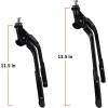 image:imageBV Bike Stand for 2428  Adjustable amp Foldable Bike Kickstand with Stable Double Leg amp Chain Protection  Easy to Mount Kickstand for Adult Bike  Durable Design for City Trekking amp Mountain BikeRegular Duty