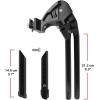 image:imageBV Bike Stand for 2428  Adjustable amp Foldable Bike Kickstand with Stable Double Leg amp Chain Protection  Easy to Mount Kickstand for Adult Bike  Durable Design for City Trekking amp Mountain BikeHeavy Duty Ebike