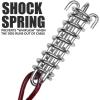image:imageBV Dog Tie Out Cable 25 Feet  Heavy Duty Dog Lead Up to 250 Pounds  Reflective amp RustFree with Quick Release Swivel Clips amp 360 Rotating Clasp  TangleFree Dogs Runner for Yard Grey Single125lbs 60ft Trolley