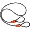 image:imageBV HeavyDuty 15FT Security Cable with Loops  10mm 38 Inch CutResistant Braided Steel Cable  Versatile amp Weatherproof  Security Chain for Padlock Chain Lock Wire LockPair