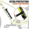 image:imageBV Mini Bike Pump Portable Frame Pump Shock Pump for Bike Shock Air Ball Pump Inflator with Ball Pump Needles Mini Pump Fits Presta amp Schrader Smart ValveMini Pump