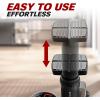 image:imageBV Portable Composite Foot Bike Pump with Gauge and 100 PSI Pressure  Schrader and Presta Compatible Bicycle Pump with Ergonomic Pedal for Easy Use  Ideal as Bike Tire Pump and for Other Inflatables