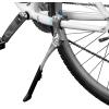 image:imageBV Rear Bike Stand for 2428 Bikes  Adjustable Bike Kickstand for Adult Bike with 8 Height Levels NonSlip Foot amp Clamp Grip  WeatherResistant Aluminum Alloy Bicycle Stand for Road Mountain BMXSilver