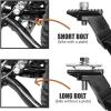 image:imageBV Rear Bike Stand for 2429  Adjustable Bikes Kickstand for Adult Bike with NonSlip Foot amp SpringLoaded Latch for Stable AnyAngle Stance  Bicycle Stand for Mountain City amp Hybrid BikesSilver
