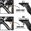 image:imageBV Rear Bike Stand for 2429  Adjustable Bikes Kickstand for Adult Bike with NonSlip Foot amp SpringLoaded Latch for Stable AnyAngle Stance  Bicycle Stand for Mountain City amp Hybrid BikesBlack