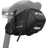 image:imageBV StrapOn Bike Bag with Reflective Material  Saddle Bag with Seperate Divider for Small Items for All Your Essentials  Bike Pouch with Taillight Hanger for Maximum SafetyLarge