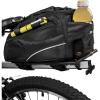 image:imageBV Insulated Bike Bag  Cooler Bike Saddle Bag with Shoulder Strap amp QuickAccess Lid  for Warm or Cold Items  Bike Bags for Bicycles with Reflective Trim  Grocery Commute amp Weekend RidesTrunk Bag