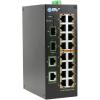 image:imageBVTech 8Port Industrial PoE Switch POESW802DIN  2X 90W BT Gigabit Uplink amp SFP  PoE Watchdog amp 250m Long Distance  Unmanaged DINRail Power Over Ethernet for IP Cameras amp APsPOESW1604GDIN