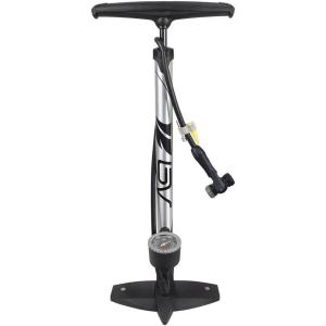 image:imageBV Bicycle Pump Durable Bike Floor Pump 1724 inch Smart Valve Head 160 psi Automatically Reversible Presta and SchraderRegular  Silver