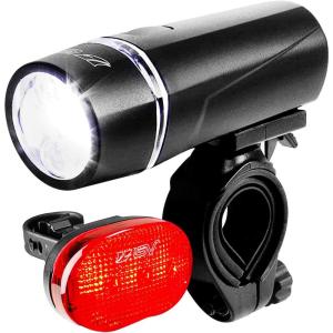 image:imageBV Bike Lights Super Bright with 5 LED Bike Headlight amp 3 LED Rear Bike Lights for Night Riding with QuickRelease Waterproof Bicycle Light Set Bike Accessories Bicycle Accessories FlashlightBattery Powered