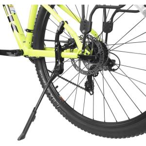 image:imageBV Rear Bike Stand for 2428 Bikes  Adjustable Bike Kickstand for Adult Bike with 8 Height Levels NonSlip Foot amp Clamp Grip  WeatherResistant Aluminum Alloy Bicycle Stand for Road Mountain BMXBlack
