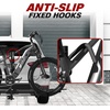 image:imageBV Bike Hitch Mount Rack Carrier for Car Truck SUV  Tray Style Smart Tilting Design StandardFat Tire 2 BikeStandard  Fat Tire 2 Bikes