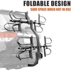 image:imageBV Bike Hitch Mount Rack Carrier for Car Truck SUV  Tray Style Smart Tilting Design StandardFat Tire 2 BikeStandard  Fat Tire 4 Bikes