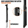image:imageBV Bike Kickstand  Mountain Bike Kick Stand for 2429 Bicycles  Adjustable Length NonSlip Sole Aluminum Alloy Material  Bicycle KickstandEbike Version  40mm Hole Distance