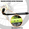 image:imageBV Bike Kickstand  Mountain Bike Kick Stand for 2429 Bicycles  Adjustable Length NonSlip Sole Aluminum Alloy Material  Bicycle KickstandHeavy Duty 77lbs