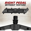 image:imageBV Bike Pedals with Replaceable Pins  Flat Lightweight amp Durable Bicycle Pedals with Great Grip  Made of Alloy Steel amp Plastic  Ideal for BMX Dirt Jumper Hybrid Bikes amp as MTB  Adult FitPd6 Nylon Body  Boron Steel Axle