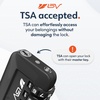 image:imageBV Black Combination Lock TSA Approved Resettable 1000 Possibilities