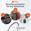 image:imageBV Black Combination Lock TSA Approved Resettable 1000 Possibilities