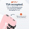 image:imageTSA Accepted Luggage Travel Lock SetYourOwn Combination Lock for School Gym Locker Luggage Suitcase Baggage Locks Filing Cabinets Toolbox Case Black 2 PackPink