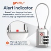 image:imageTSA Accepted Luggage Travel Lock SetYourOwn Combination Lock for School Gym Locker Luggage Suitcase Baggage Locks Filing Cabinets Toolbox Case Black 2 PackSilver