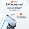 image:imageTSA Accepted Luggage Travel Lock SetYourOwn Combination Lock for School Gym Locker Luggage Suitcase Baggage Locks Filing Cabinets Toolbox Case Black 2 PackArctic Blue