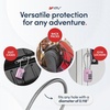 image:imageTSA Accepted Luggage Travel Lock SetYourOwn Combination Lock for School Gym Locker Luggage Suitcase Baggage Locks Filing Cabinets Toolbox Case Black 2 PackPurple