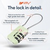image:imageTSA Accepted Luggage Travel Lock SetYourOwn Combination Lock for School Gym Locker Luggage Suitcase Baggage Locks Filing Cabinets Toolbox Case Black 2 PackMint Green
