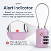 image:imageTSA Accepted Luggage Travel Lock SetYourOwn Combination Lock for School Gym Locker Luggage Suitcase Baggage Locks Filing Cabinets Toolbox Case Black 2 PackPurple