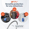 image:imageTSA Accepted Luggage Travel Lock SetYourOwn Combination Lock for School Gym Locker Luggage Suitcase Baggage Locks Filing Cabinets Toolbox Case Black 2 PackBlue