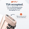 image:imageTSA Accepted Luggage Travel Lock SetYourOwn Combination Lock for School Gym Locker Luggage Suitcase Baggage Locks Filing Cabinets Toolbox Case Black 2 PackTitanium