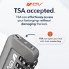image:imageTSA Accepted Luggage Travel Lock SetYourOwn Combination Lock for School Gym Locker Luggage Suitcase Baggage Locks Filing Cabinets Toolbox Case Black 2 PackSlate Gray