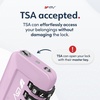image:imageTSA Accepted Luggage Travel Lock SetYourOwn Combination Lock for School Gym Locker Luggage Suitcase Baggage Locks Filing Cabinets Toolbox Case Black 2 PackPurple
