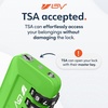 image:imageTSA Accepted Luggage Travel Lock SetYourOwn Combination Lock for School Gym Locker Luggage Suitcase Baggage Locks Filing Cabinets Toolbox Case Black 2 PackGreen