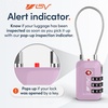 image:imageTSA Accepted Luggage Travel Lock SetYourOwn Combination Lock for School Gym Locker Luggage Suitcase Baggage Locks Filing Cabinets Toolbox Case Black 2 PackPurple