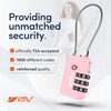 image:imageTSA Accepted Luggage Travel Lock SetYourOwn Combination Lock for School Gym Locker Luggage Suitcase Baggage Locks Filing Cabinets Toolbox Case Black 2 PackPink