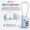 image:imageTSA Accepted Luggage Travel Lock SetYourOwn Combination Lock for School Gym Locker Luggage Suitcase Baggage Locks Filing Cabinets Toolbox Case Black 2 PackArctic Blue