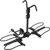image:imageBV Bike Hitch Mount Rack Carrier for Car Truck SUV  Tray Style Smart Tilting Design StandardFat Tire 2 BikeStandard  Fat Tire 2 Bikes