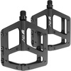 image:imageBV Bike Pedals with Replaceable Pins  Flat Lightweight amp Durable Bicycle Pedals with Great Grip  Made of Alloy Steel amp Plastic  Ideal for BMX Dirt Jumper Hybrid Bikes amp as MTB  Adult FitPd018 Cnc Body  Cnc Axle