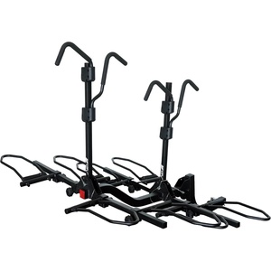 image:imageBV Bike Hitch Mount Rack Carrier for Car Truck SUV  Tray Style Smart Tilting Design StandardFat Tire 2 BikeStandard  Fat Tire 4 Bikes