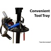 image:imageBV Mechanic Bike Repair Stand  Bicycle Workstand with Adjustable Height for Standard Mountain and Road Bikes Tool Plate Included