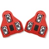 image:imageBV Bike Cleats Compatible with Look Delta and Peloton Bike  Adjustable 9 Degree Float System for Ultimate Stability and Power Transfer  Durable Red Metal Cleats for Road and Indoor Cycling Shoes9 Degree Float 1 Pair