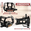 image:imageBV Bike Pedal  Universal Fit Bicycle Pedals 916 Compatible NonSlip amp Durable Lightweight Fits Most Adult Bikes amp MTB Bicycles916 With Toe Cage