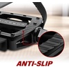 image:imageBV Bike Pedals Shimano SPDLook Delta Compatible 916 with Toe Clips  Peloton Pedals for Regular Shoes  Toe Cages for Peloton Bike  Exercise Bike Pedals  Universal Fit Bicycle PedalSpd Pedal and Toe Cage