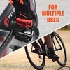 image:imageBV Bike Pedals Shimano SPDLook Delta Compatible 916 with Toe Clips  Peloton Pedals for Regular Shoes  Toe Cages for Peloton Bike  Exercise Bike Pedals  Universal Fit Bicycle PedalSpd  Delta Pedal